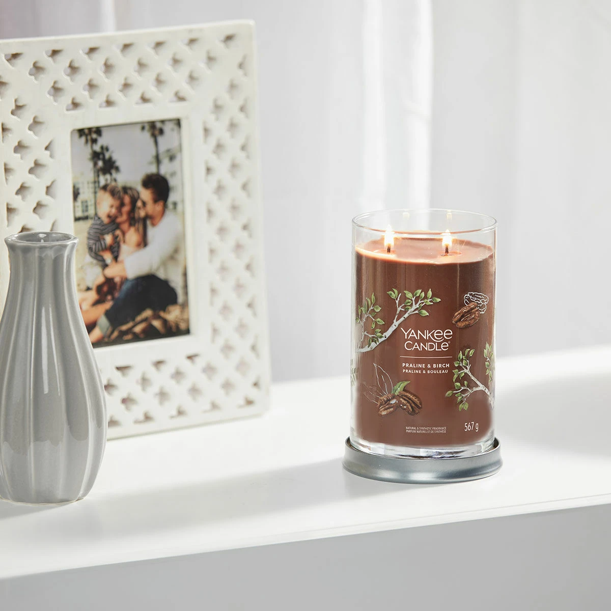 Yankee Candle Praline & Birch Signature Large Tumbler Candle 6 Yankee Candle Praline & Birch Signature Large Tumbler Candle - Image 4