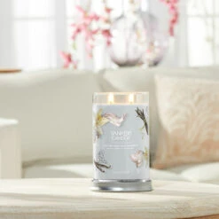 Yankee Candle Smoked Vanilla & Cashmere Signature Large Tumbler Candle 7 Yankee Candle Smoked Vanilla & Cashmere Signature Large Tumbler Candle -Campusgifts Shop yankee candle 1630057e smoked vanilla cashmere signature large tumbler candle lifestyle 1
