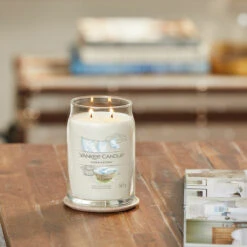 Yankee Candle Clean Cotton Signature Large Jar Candle -Campusgifts Shop yankee candle 1630644e clean cotton signature large jar candle lifestyle 5