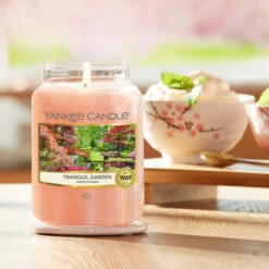 Yankee Candle Tranquil Garden Large Jar Candle 6 Yankee Candle Tranquil Garden Large Jar Candle -Campusgifts Shop yankee candle 1632323e tranquil garden large jar candle lifestyle