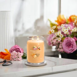 Yankee Candle Mango Ice Cream Signature Large Jar Candle 10 Yankee Candle Mango Ice Cream Signature Large Jar Candle -Campusgifts Shop yankee candle 1632326e mango ice cream signature large jar candle lifestyle 1