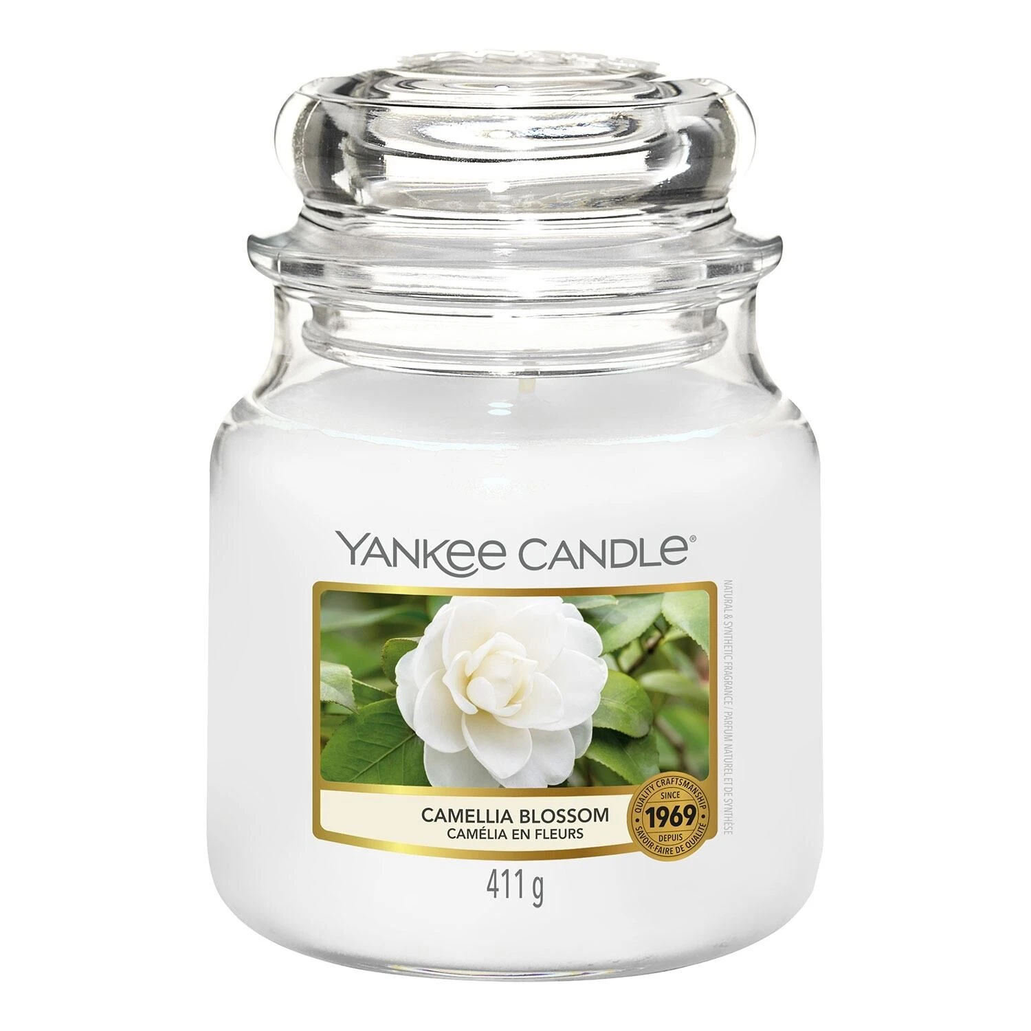 Yankee Candle Camellia Blossom Medium Jar Candle 3 Yankee Candle Camellia Blossom Medium Jar Candle