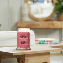 Yankee Candle Black Cherry Signature Large Jar Candle 11 Yankee Candle Black Cherry Signature Large Jar Candle -Campusgifts Shop yankee candle 1701380e black cherry signature large jar candle lifestyle 3