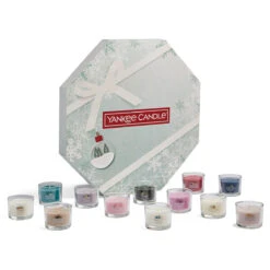 Yankee Candle Snow Globe Wonderland Advent Calendar Wreath -Campusgifts Shop yankee candle 1716525e advent wreath 2