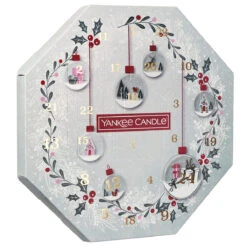 Yankee Candle Snow Globe Wonderland Advent Calendar Wreath -Campusgifts Shop yankee candle 1716525e advent wreath 1 1