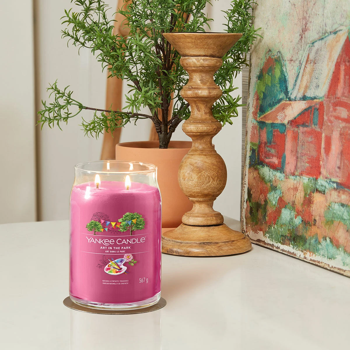 Yankee Candle Art In The Park Signature Large Jar Candle 5 Yankee Candle Art In The Park Signature Large Jar Candle - Image 3