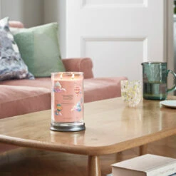 Yankee Candle Watercolour Skies Signature Large Tumbler Candle -Campusgifts Shop yankee candle 1734811e watercolour skies signature large tumbler candle lifestyle 3
