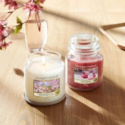 Yankee Candle Sakura Blossom Festival Medium Jar Candle 6 Yankee Candle Sakura Blossom Festival Medium Jar Candle -Campusgifts Shop yankee candle ss22 q2 medium jars 1